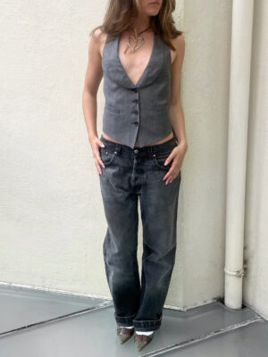 GREY WAISTCOAT Max&Co
