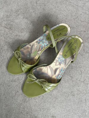OLIVE KITTEN HEELS (39)