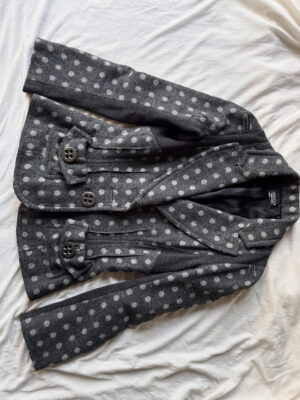 SONIA RYKIEL Polka Dot Wool Blazer