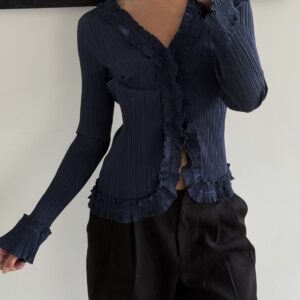 Ruffle blouse