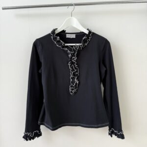 RUFFLE LONGSLEEVE SHIRT